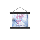 1 Cor 16:14 - Bible Verse, Do it in Love Hanger Poster