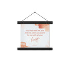 Jeremiah 29:13 - Bible Verse, find me Enhanced Matte Paper Poster With Hanger