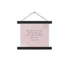 Jeremiah 29:13 - Bible Verse, you search Enhanced Matte Paper Poster With Hanger