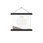 James 1:5 Bible Verse, ask of God Enhanced Matte Paper Poster With Hanger