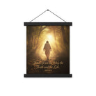 John 14:6 Bible Verse, Forest Image Hanger Poster