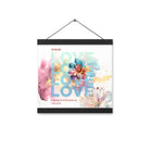 1 John 4:19 - Bible Verse, We Love Him Hanger Poster