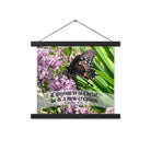 2 Cor. 5:17 Bible Verse, Butterfly Hanger Poster