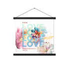 1 John 4:19 - Bible Verse, We Love Him Hanger Poster