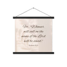 Romans 10:13 Bible Verse, Whoever Enhanced Matte Paper Poster With Hanger