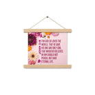 John 3:16 - Bible Verse, For God So Loved Hanger Poster