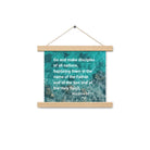 Matt 28:19 - Bible Verse, Make Disciples Enhanced Matte Paper Poster With Hanger