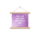 Exodus 15:26 Bible Verse, in his eyes Enhanced Matte Paper Poster With Hanger