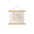 Romans 10:13 Bible Verse, Whoever Enhanced Matte Paper Poster With Hanger