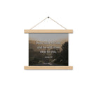 James 4:8 Bible Verse, Cleanse your Enhanced Matte Paper Poster With Hanger