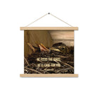 Matt 6:26, Baby Robins, He'll Care for You Hanger Poster