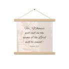 Romans 10:13 Bible Verse, Whoever Enhanced Matte Paper Poster With Hanger