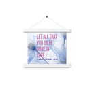 1 Cor 16:14 - Bible Verse, Do it in Love Hanger Poster