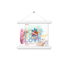 1 John 4:19 - Bible Verse, We Love Him Hanger Poster