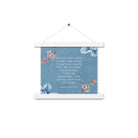 Revelation 21:4 Bible Verse, every tear Enhanced Matte Paper Poster With Hanger