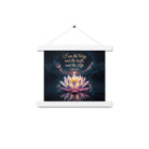 John 14:6 Bible Verse The Way Enhanced Matte Paper Poster With Hanger White 10″×10″