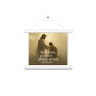 Matthew 25:21 Bible Verse Well Done Enhanced Matte Paper Poster With Hanger White 10″×10″