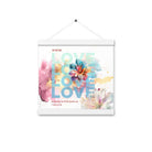 1 John 4:19 - Bible Verse, We Love Him Hanger Poster