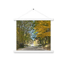 Prov 3:6, Bible Verse, Fall Road Hanger Poster