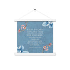 Revelation 21:4 Bible Verse, every tear Enhanced Matte Paper Poster With Hanger