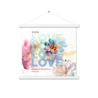 1 John 4:19 - Bible Verse, We Love Him Hanger Poster