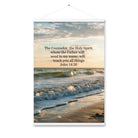 John 14:26 Bible Verse You All Enhanced Matte Paper Poster With Hanger White 24″×36″