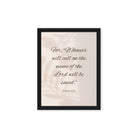 Romans 10:13 Bible Verse, Whoever Framed Canvas