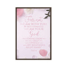 Isaiah 41:10 - Bible Verse, God will strengthen you Framed Canvas