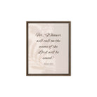 Romans 10:13 Bible Verse, Whoever Framed Canvas