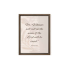 Romans 10:13 Bible Verse, Whoever Framed Canvas