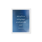 Joshua 24:15 Bible Verse, choose today Framed Canvas