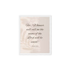 Romans 10:13 Bible Verse, Whoever Framed Canvas