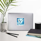 John 14:26 - Bible Verse, Holy Spirit Dove Kiss-Cut Sticker