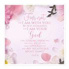 Isaiah 41:10 - Bible Verse, God will strengthen you Kiss-Cut Sticker