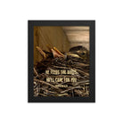 Matt 6:26, Baby Robins, He'll Care for You Premium Luster Photo Paper Framed Poster