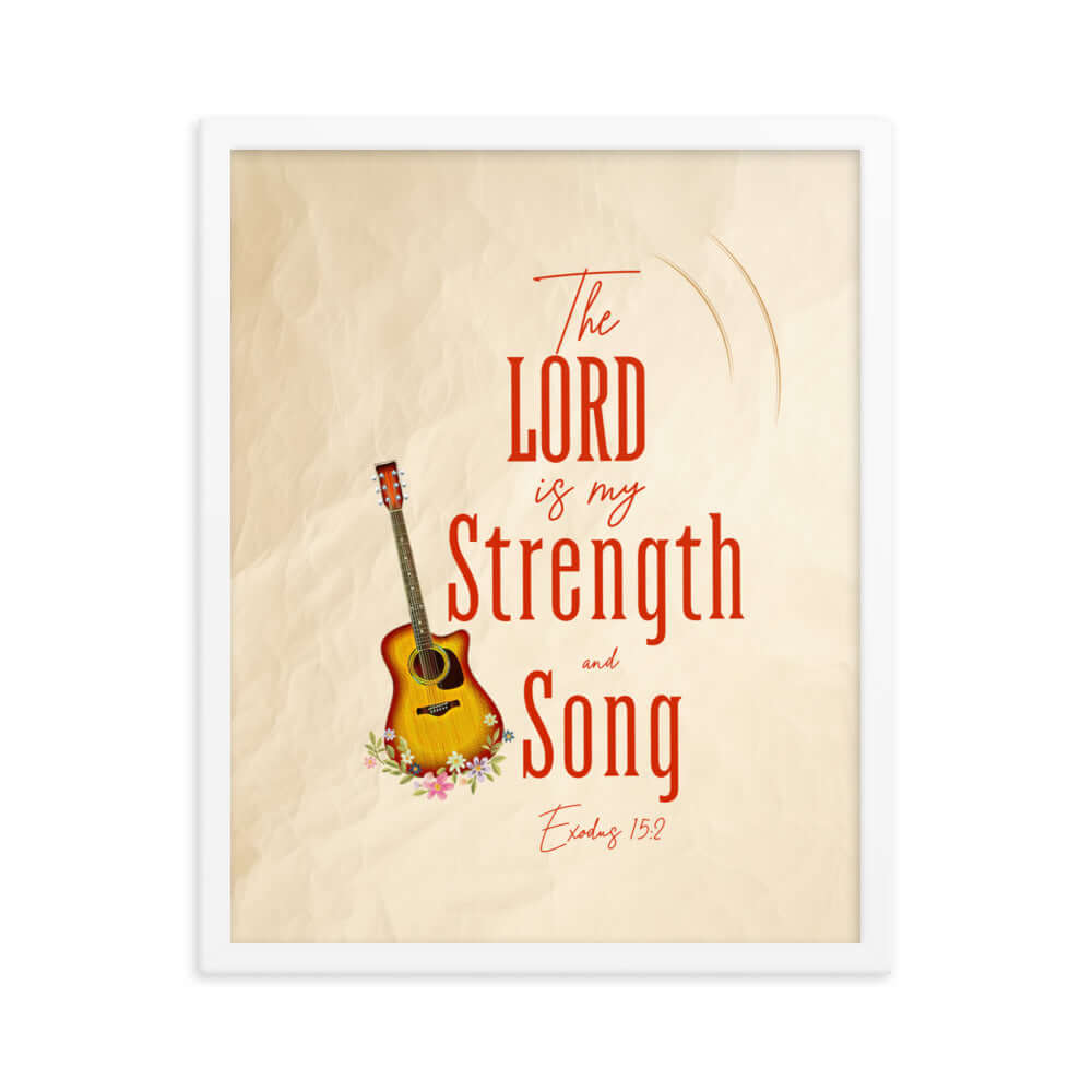 Strength And Song {Poster} Strength And Song {Poster}