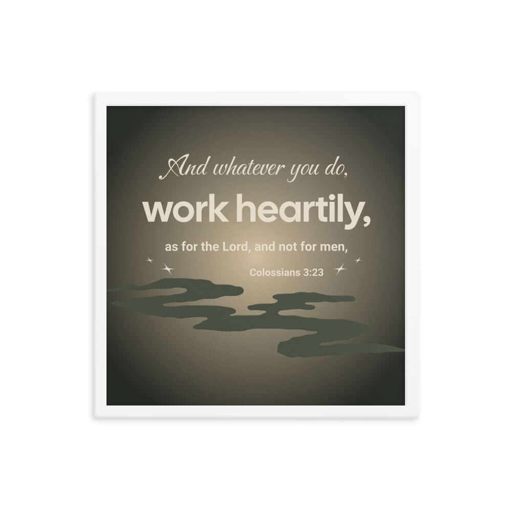 Zen Shi quote - Premium Luster Photo Paper Framed hot Poster