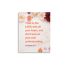 Prov 3:5 - Bible Verse, Trust in the LORD Premium Luster Photo Paper Poster