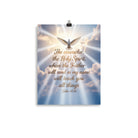 John 14:26 Bible Verse Father Premium Luster Photo Paper Poster 11″×14″