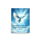 John 14:26 - Bible Verse, Holy Spirit Dove Premium Luster Photo Paper Poster