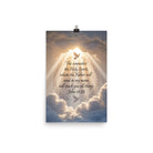 John 14:26 Bible Verse Counselor Premium Luster Photo Paper Poster 12″×18″