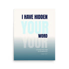 Psalm 119:11 - Bible Verse, hidden your word Premium Luster Photo Paper Poster