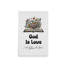 1 John 4:8 - Bible Verse, God is Love Premium Luster Photo Paper Poster