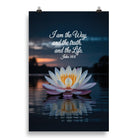 John 14:6 Bible Verse The Father Premium Luster Photo Paper Poster 20″×30″