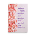 Romans 10:17 - Bible Verse, faith comes by Premium Luster Photo Paper Poster