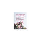 Eph 2:8 - Bible Verse, saved through faith Premium Luster Photo Paper Poster