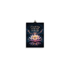 John 14:6 Bible Verse The Way Premium Luster Photo Paper Poster 5″×7″