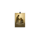Matthew 25:21 Bible Verse Well Done Premium Luster Photo Paper Poster 5″×7″