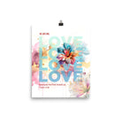 1 John 4:19 - Bible Verse, We Love Him Premium Luster Photo Paper Poster