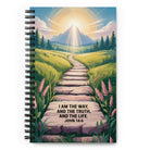 John 14:6 Bible Verse The Truth Spiral Notebook Default Title